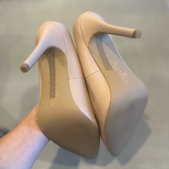 Charles by Charles David Nude Pumps - Picture 3 of 3
